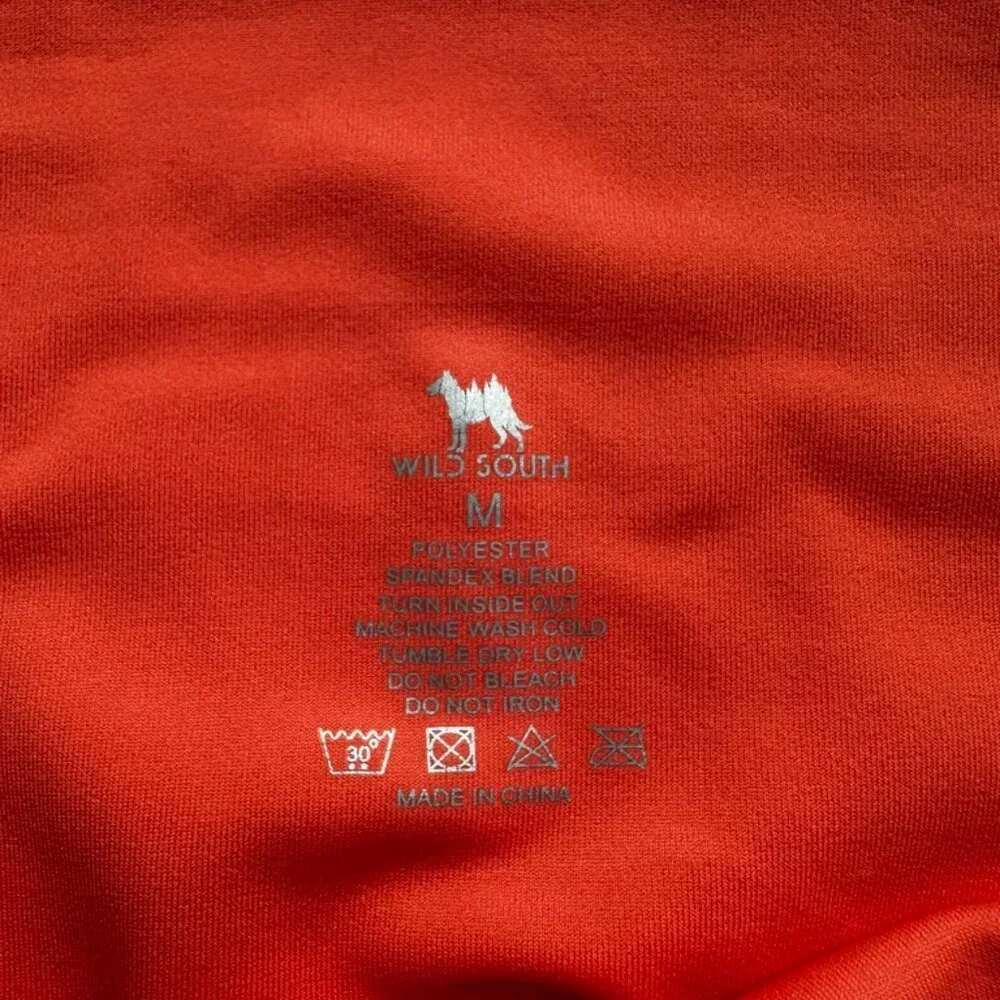 Wild South Coral workout shorts with pockets - Picture 4 of 7
